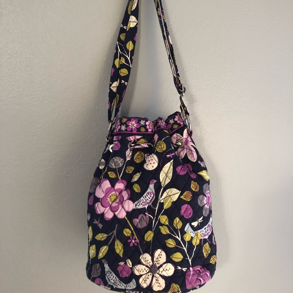 Vera Bradley drawstring bag - Picture 2 of 4